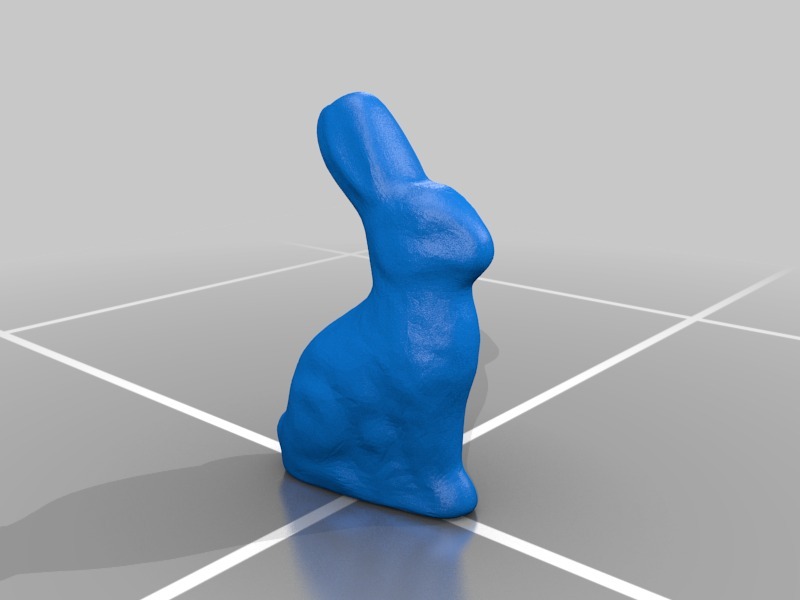 3D Scan of Chocolate Bunny