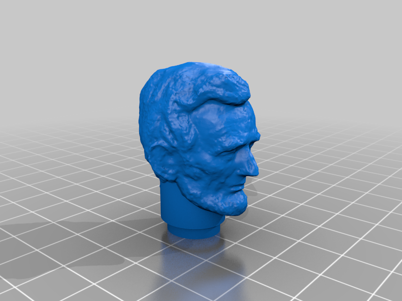 Mego size Abraham Lincoln Head