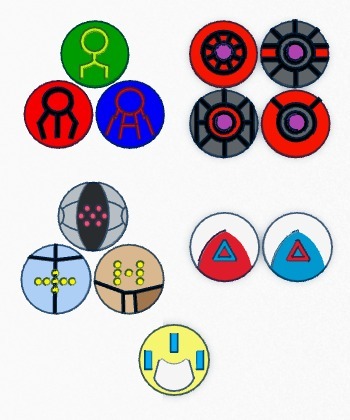 Hoenn Legendary Pokemon Badges