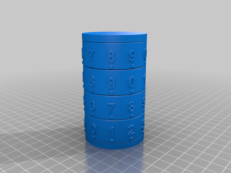 Cryptex - 4Codes-Wheels