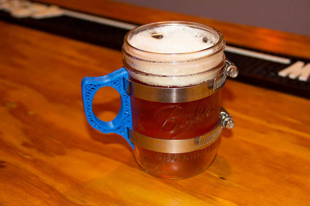 Mason Jar Mug Handle