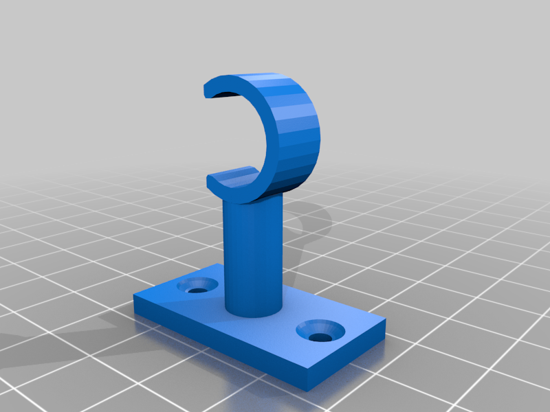 window curtain rod holder