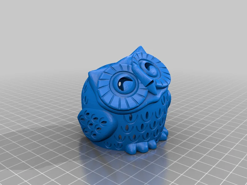 Owl tealight