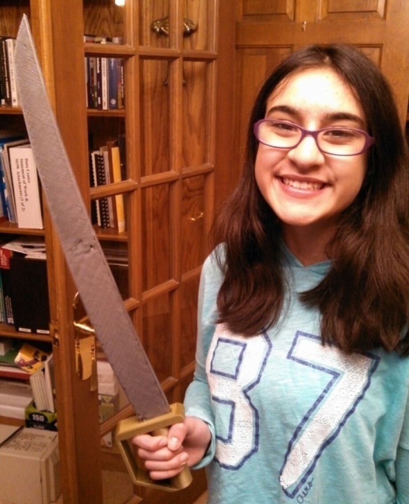 Pirate swashbuckler sword, theater prop