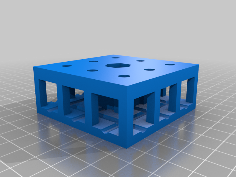 15x15 mm swivel - system for square round profil slim version