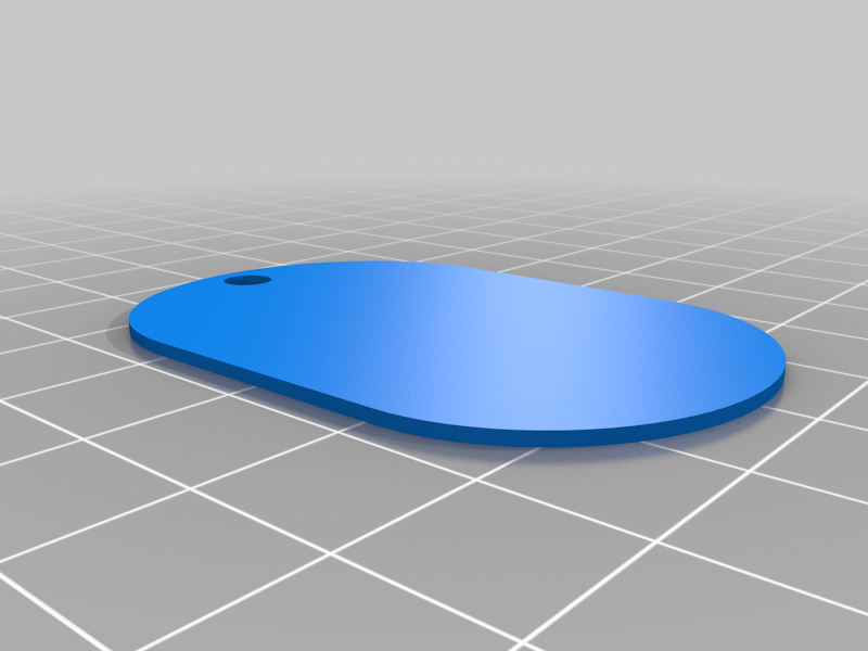 Blank keytag