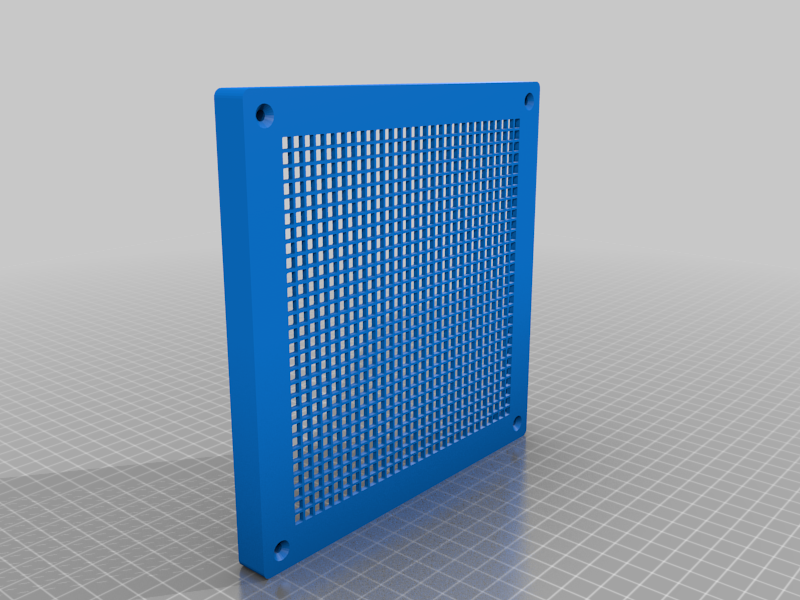 Bathroom ventilation grille