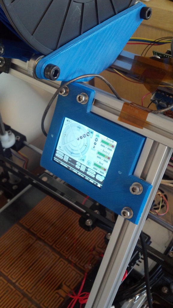MendelMax Touch TFT LCD Mount