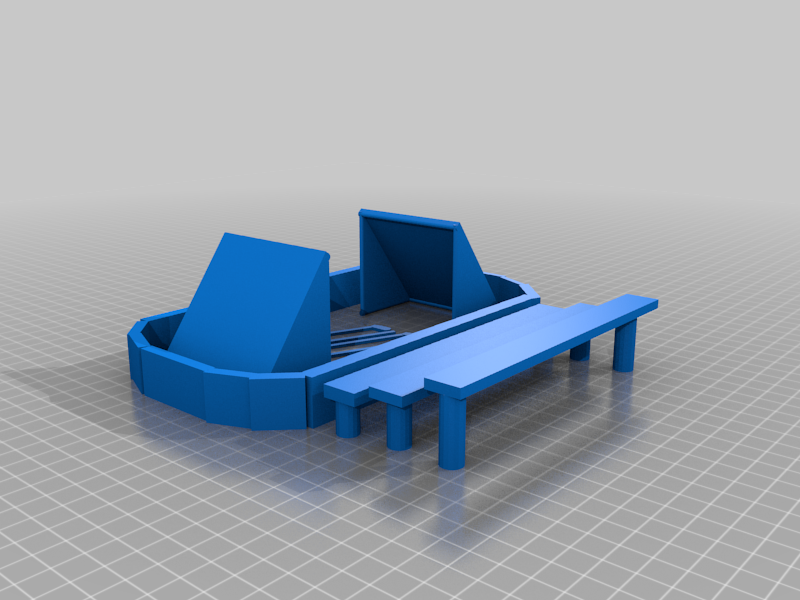 beams mini hockey rink