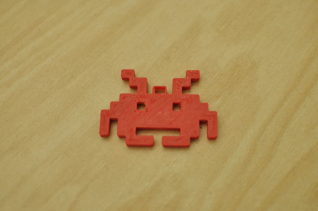 Space Invader Ornament/Key Chain
