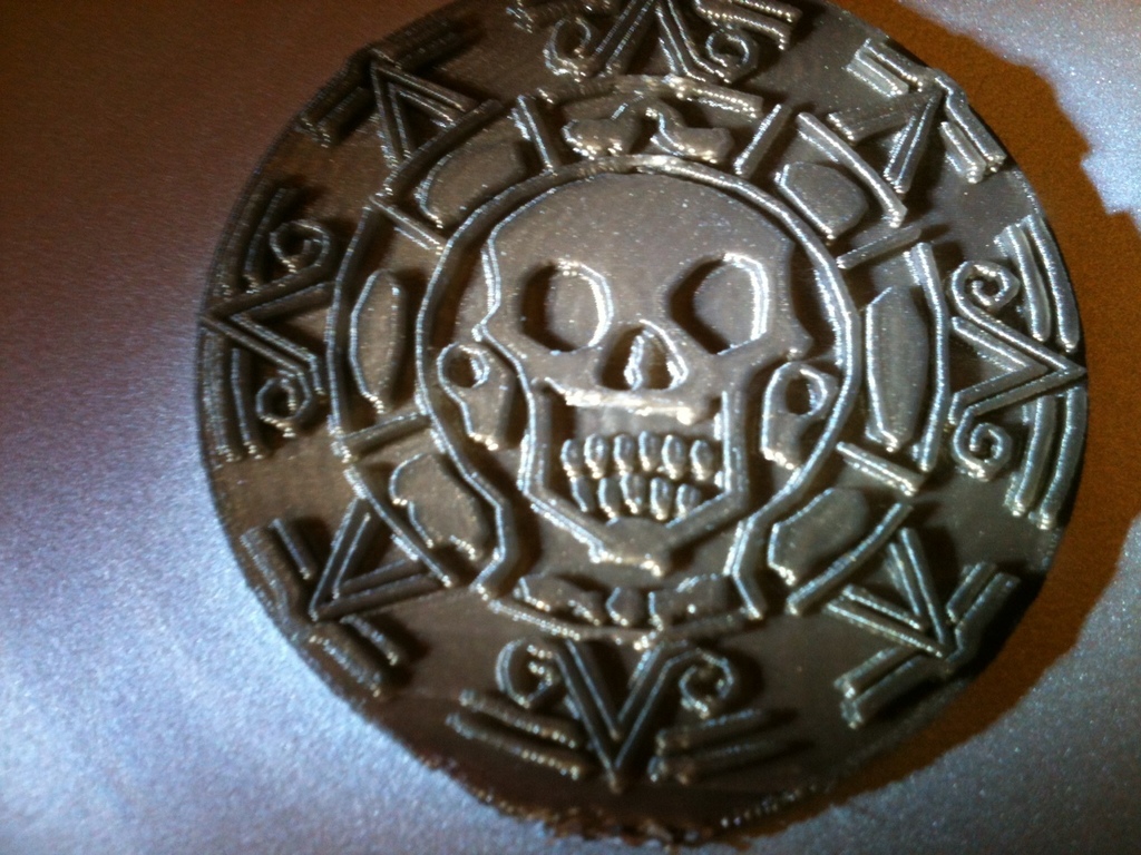 Pirates of the Caribbean Coin 1 piece