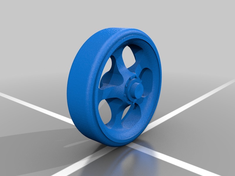 1920'sTruck and Circus Wheel with Solid Rubber Tire