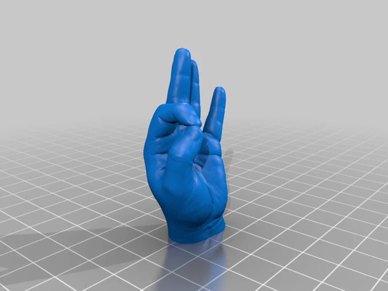OK Hand (Wanhao Duplicator i3 sample)