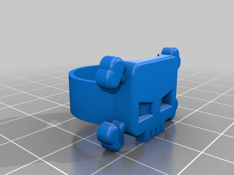 Skull Ring - Scalable & Editable