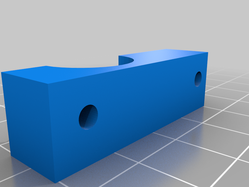 E3D mount for MK9 extruder