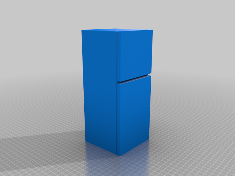 Barbie-scale Fridge-Freezer