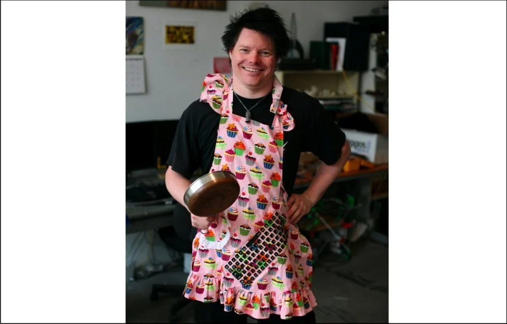 Keyboard Cupcake Apron