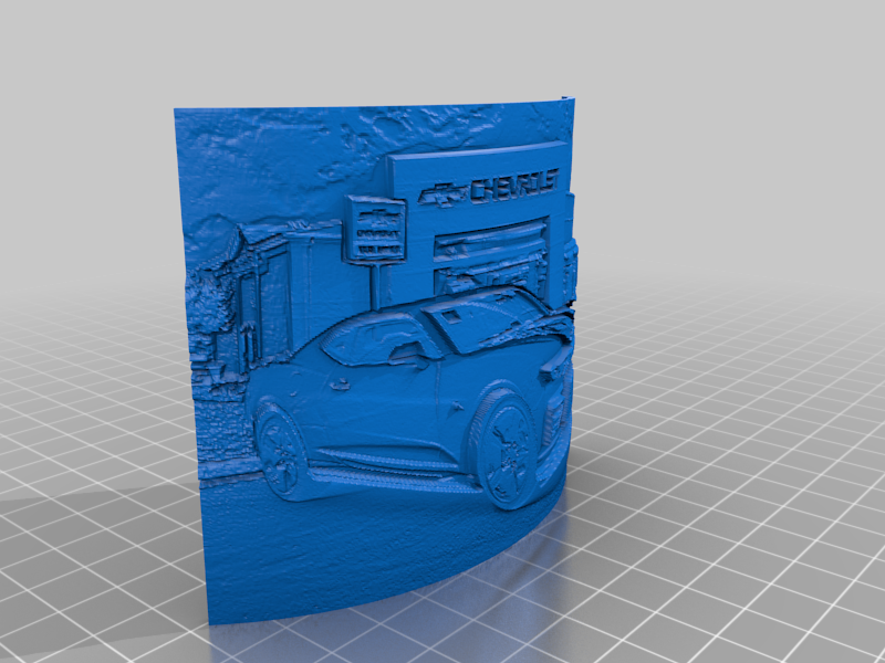 2018 Chevrolet Camaro SS RWD lithophane