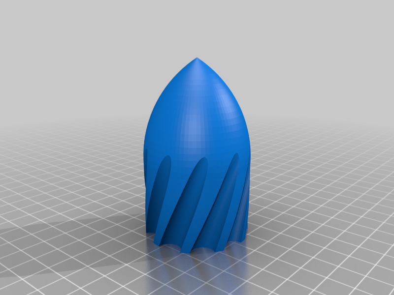 44mm potato cannon projectile (slug)
