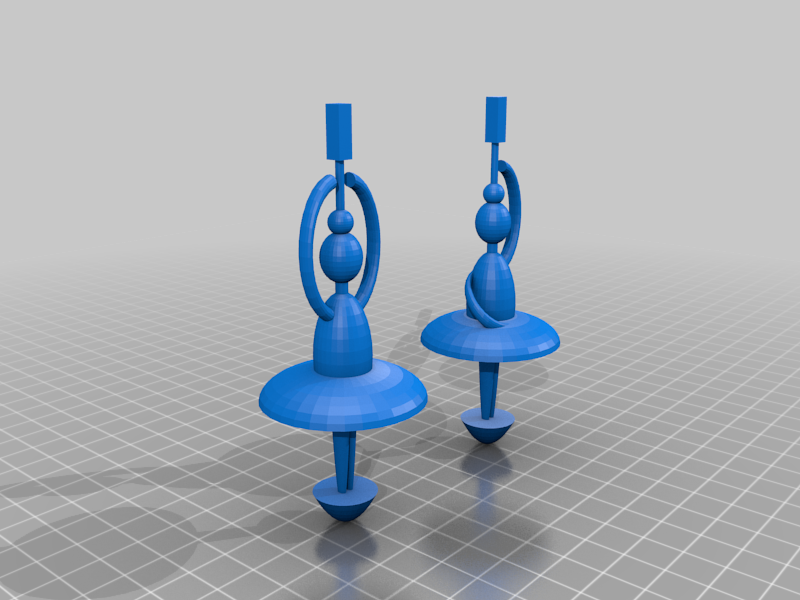 Ballerina dreidels 2.0
