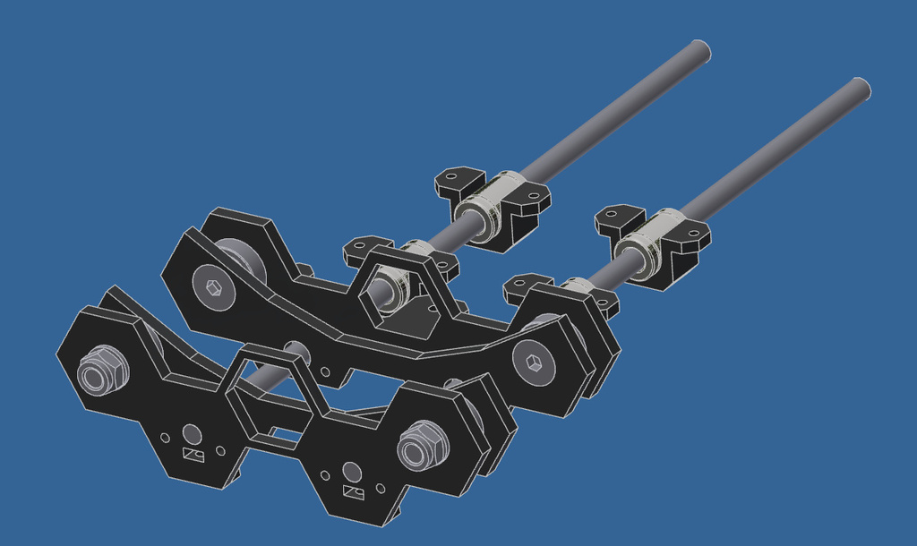 True variable width spool Holder