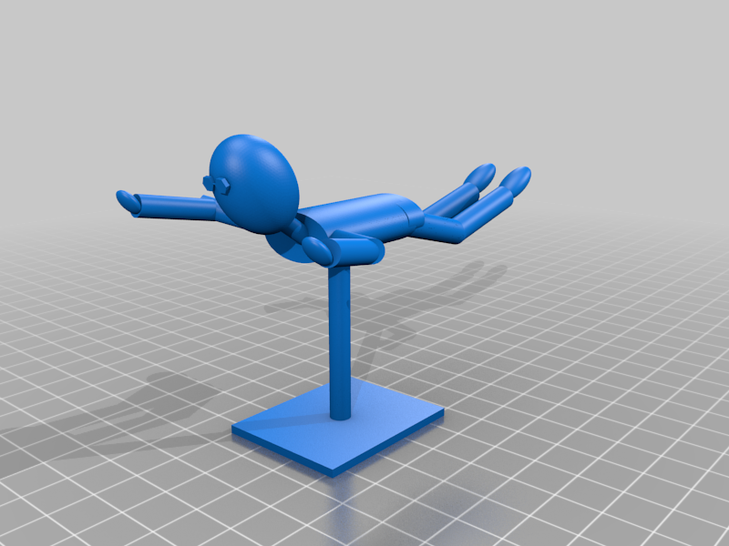 Swimmer Doing Butterfly