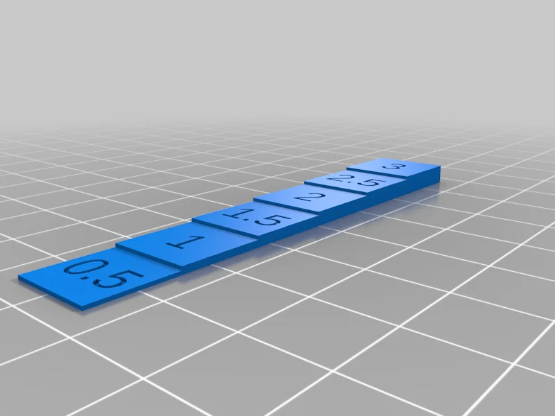 Step Block Thickness Gauge (Customizable)