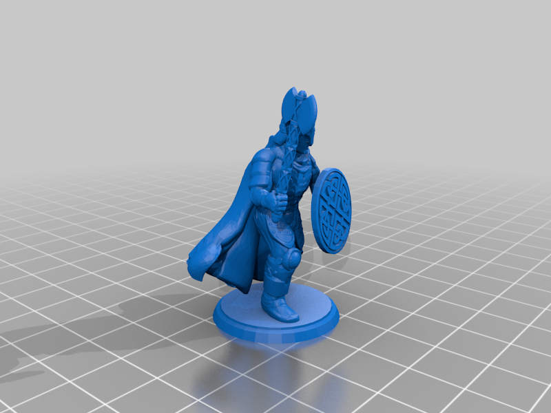 Barbarian Warrior - Ornate Ax