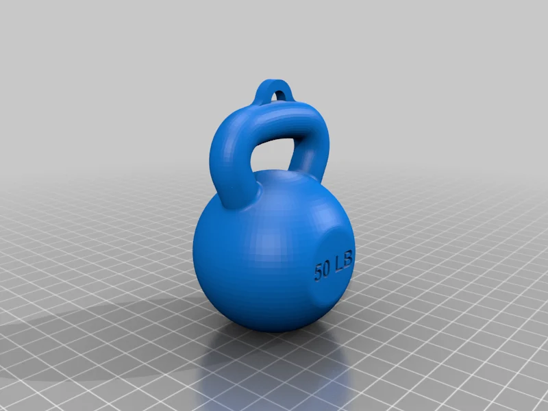 Kettlebell Key Chain