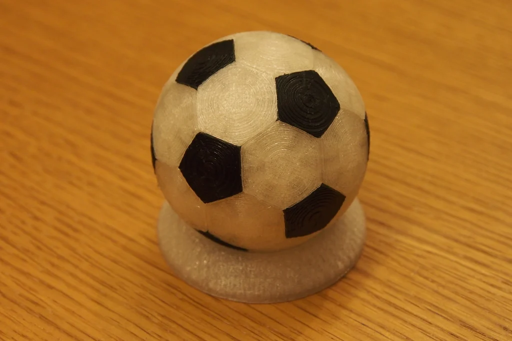 Truncated Icosahedron (rounded soccer form)