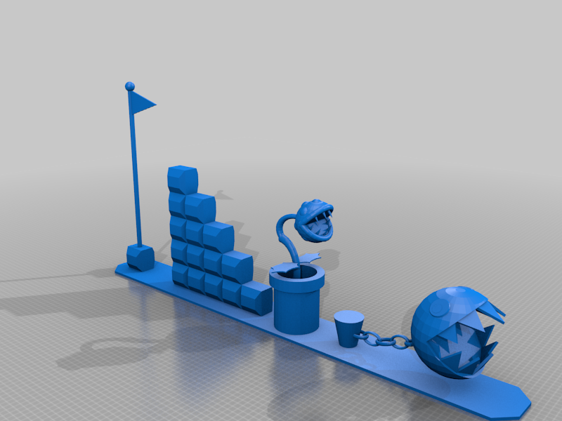 Silly super Mario bros level