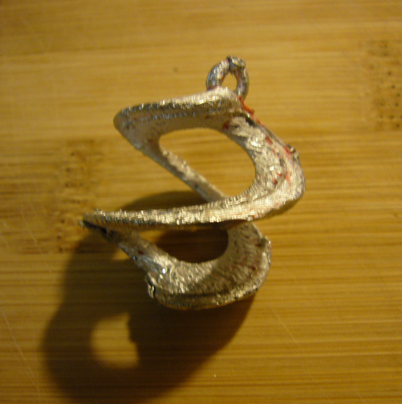 Pewter trinket cast in ABS
