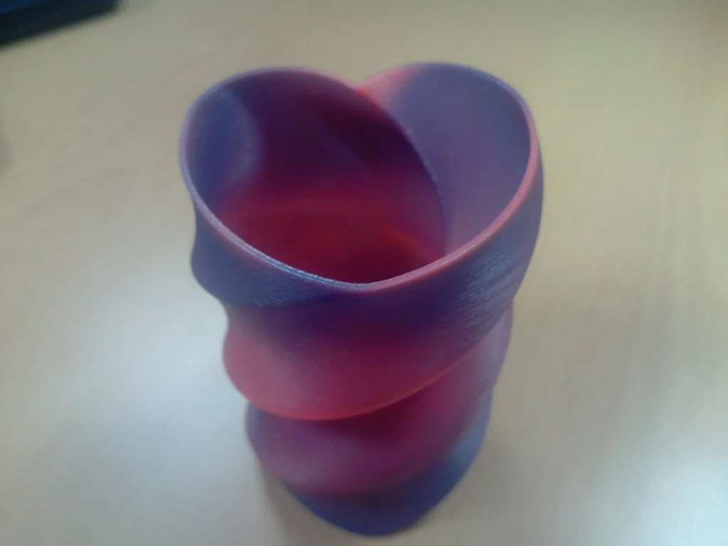 Twisted Heart Vase