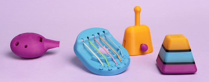 Alexa and Sinclair-10's Musical Instrument Toys