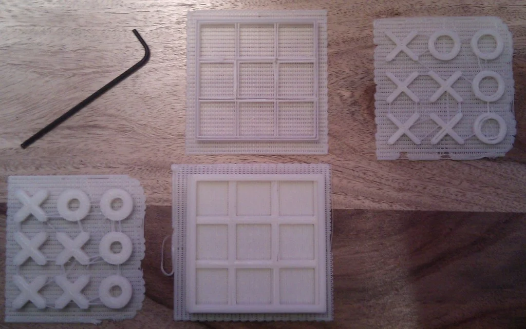 Tic-tac-toe board