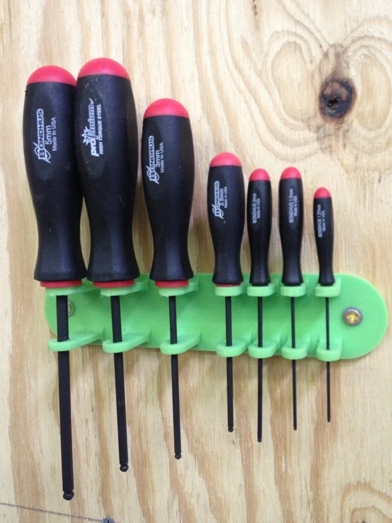 Metric Hex Driver Wall Mount