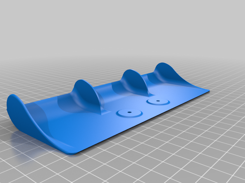 Rear Wing For Schumacher KC, laydown, xray XB2, Yokomo, and any other 1/10 astro or carpet buggy car