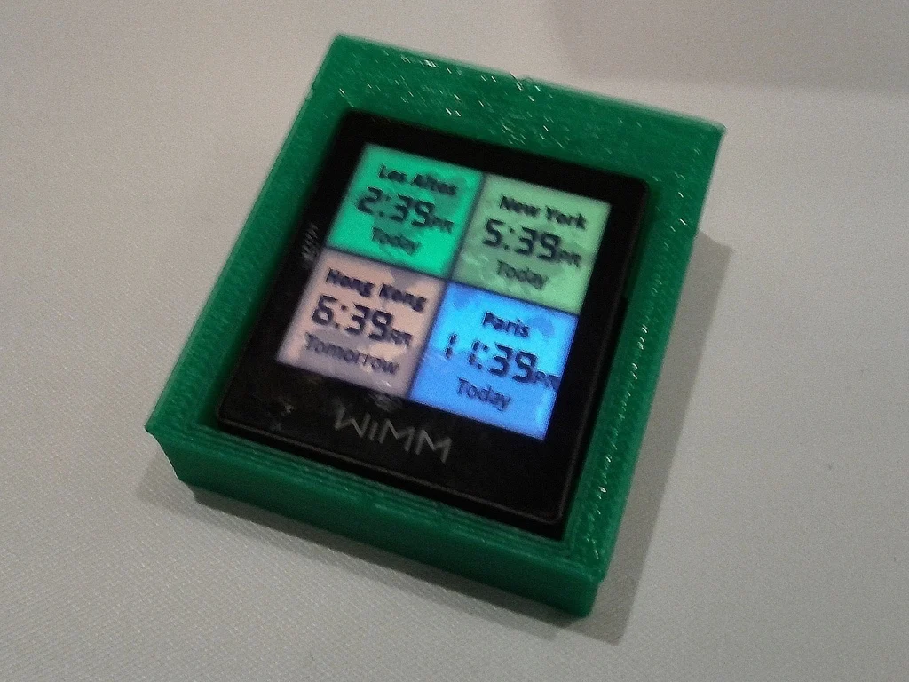 Simple desk case for WIMM One