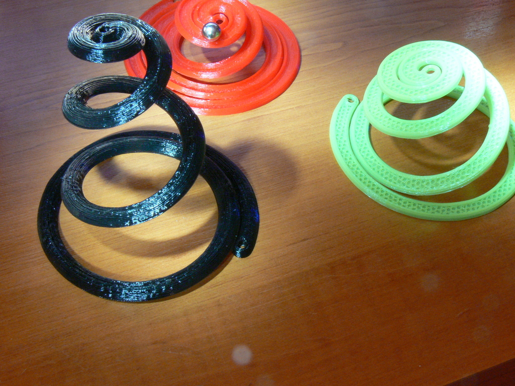 Spirale or Ball track