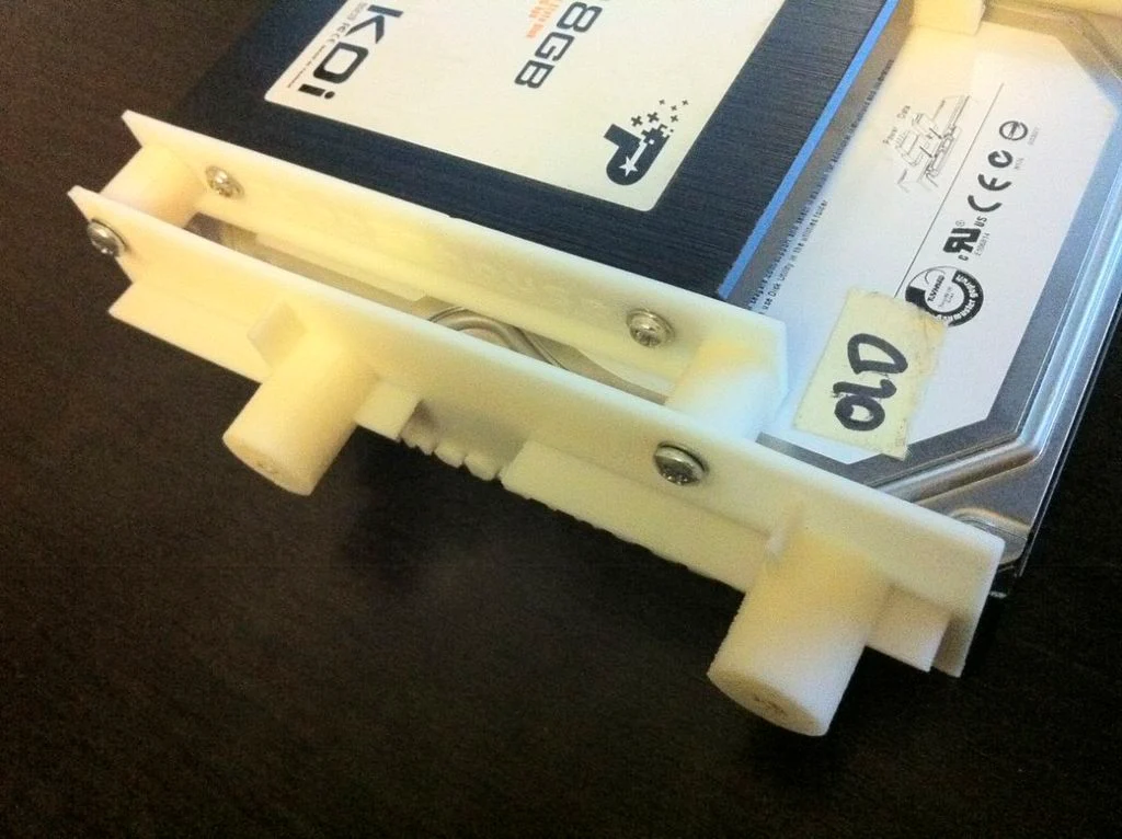 Hard Drive / SSD Brackets for 2.5, 3.5, 5.25 mounts simplified