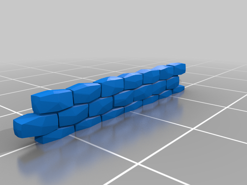 Interlocking 8x3 Wall