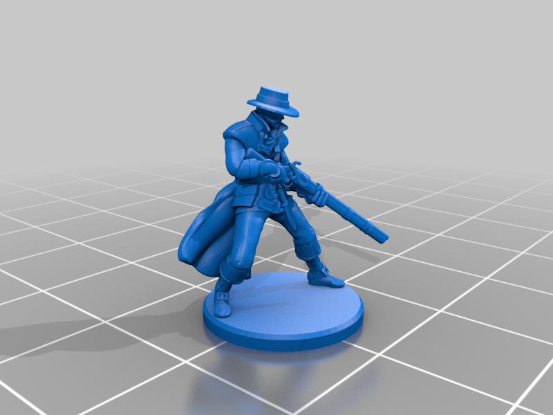 Humanoid Hunter Miniature 2