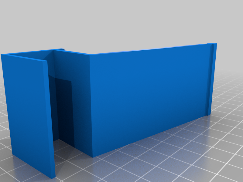 Slide-On Display for Bookshelf
