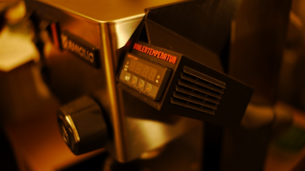 PID control housing for the Rancilio Silvia espresso machine