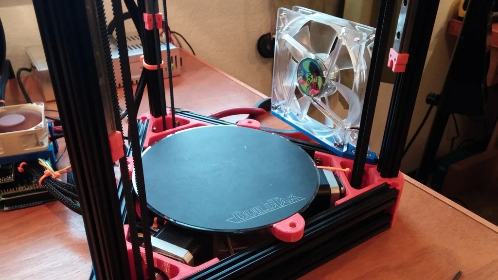 Mini Kossel 120mm Fan Mount