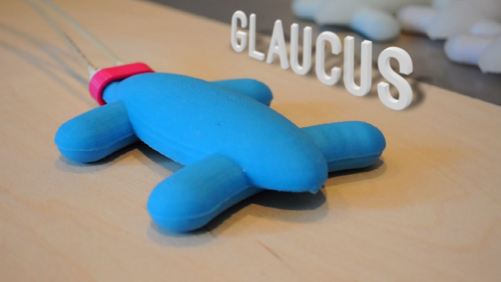 The Glaucus: A soft robot quadruped