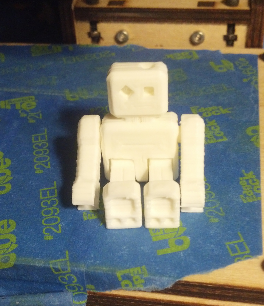 Robot Keychain Accessory