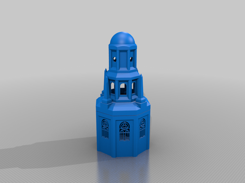 The Temple of Time Decorative Box