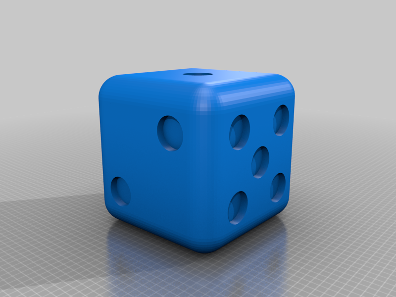 Dé / Dice, 6 faces