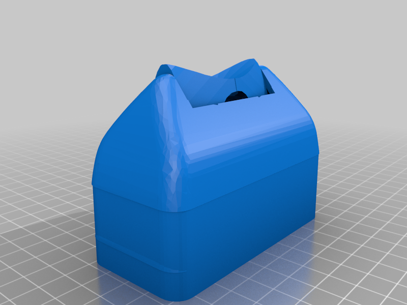 Extended FPV nose for mini drak using spec wing mount